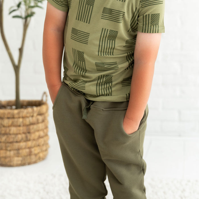 Kolton Bamboo Tee + Jogger Set