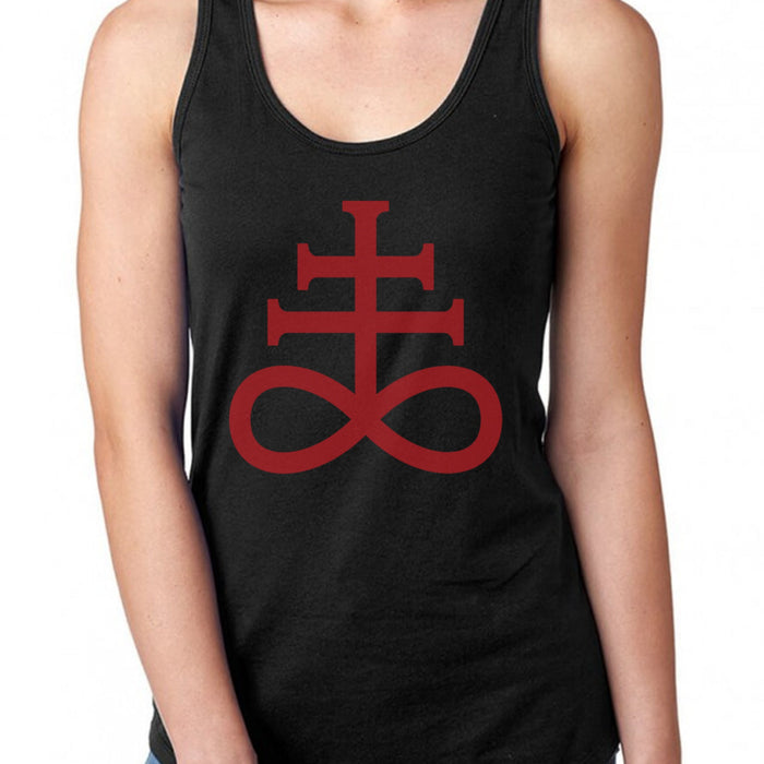 Leviathan Cross Racerback Tank Top