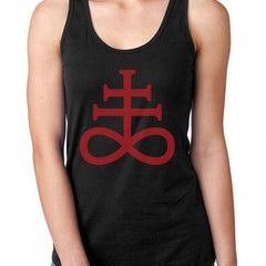 Leviathan Cross Racerback Tank Top