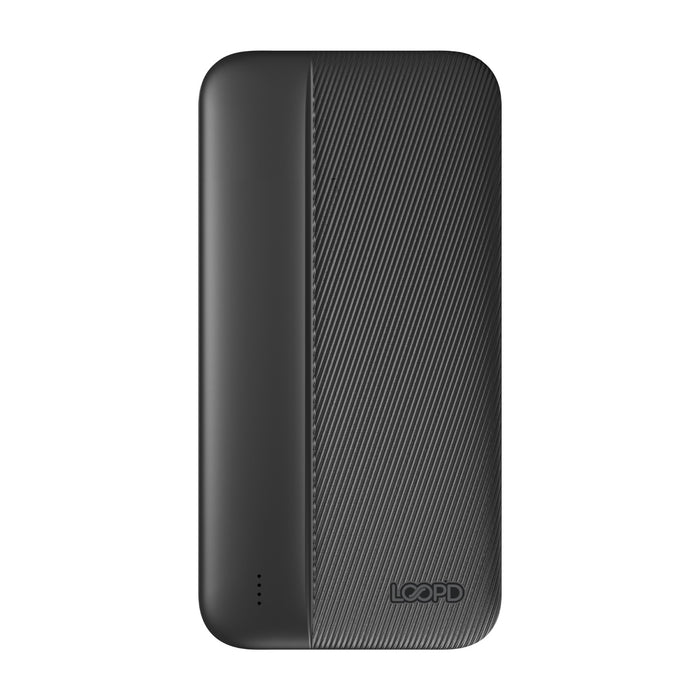 LOOP'D 4LED Indicator Powerbank - 20000mAh - 200004LD-B