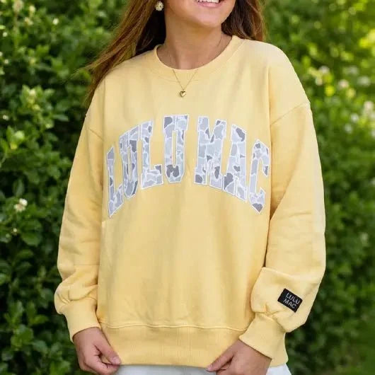 LuLu Mac Sweatshirt (Butter) - 260 Broadway Boutique