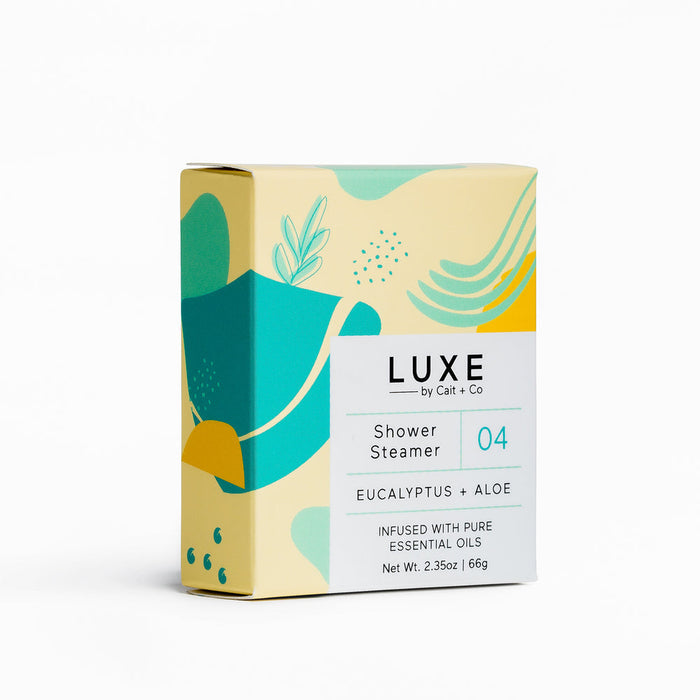 Luxe Eucalyptus + Aloe Shower Steamer Fizzy Bomb
