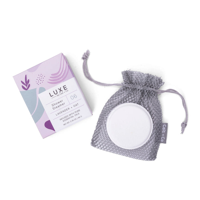 Luxe Lavender + Oat Shower Steamer Fizzy Bomb