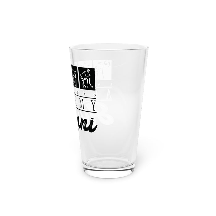 LVA Alumni Old School Logo Pint Glass, 16oz