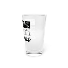 LVA Alumni Old School Logo Pint Glass, 16oz
