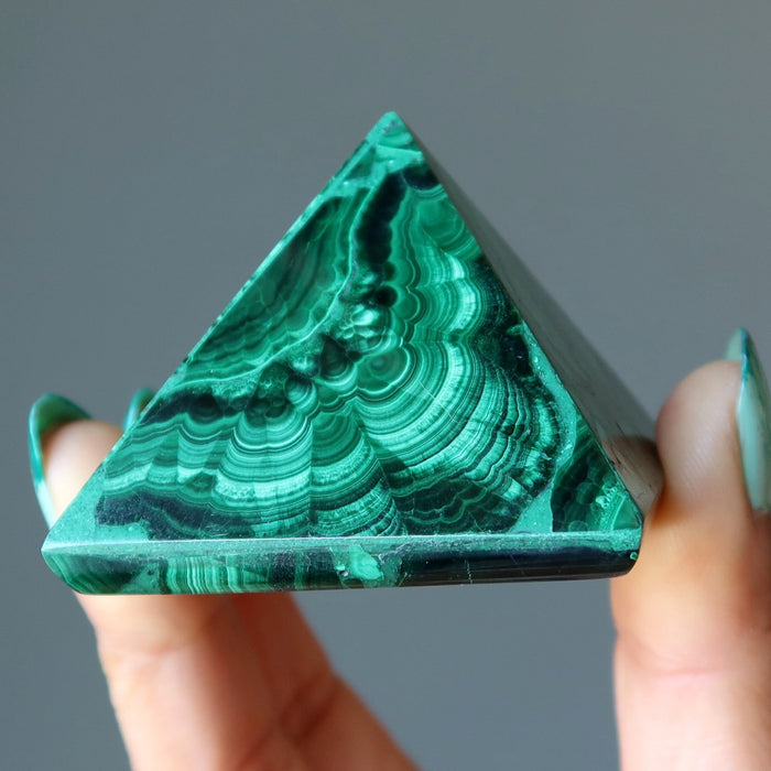malachite pyramid