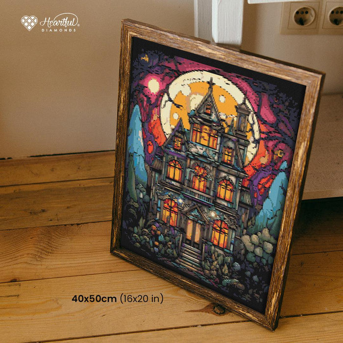 Mansion of Mysteries Diamond Painting Kit-40x50cm (16x20 in)-Heartful Diamonds