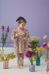 Marlotta Dress in Ivory Enchanted Fields