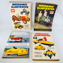 Mechanix Illustrated February to May 1952 Magazine Lot of 4