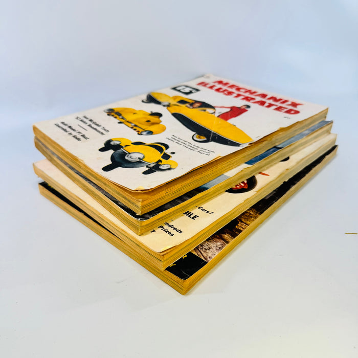 Mechanix Illustrated February to May 1952 Magazine Lot of 4