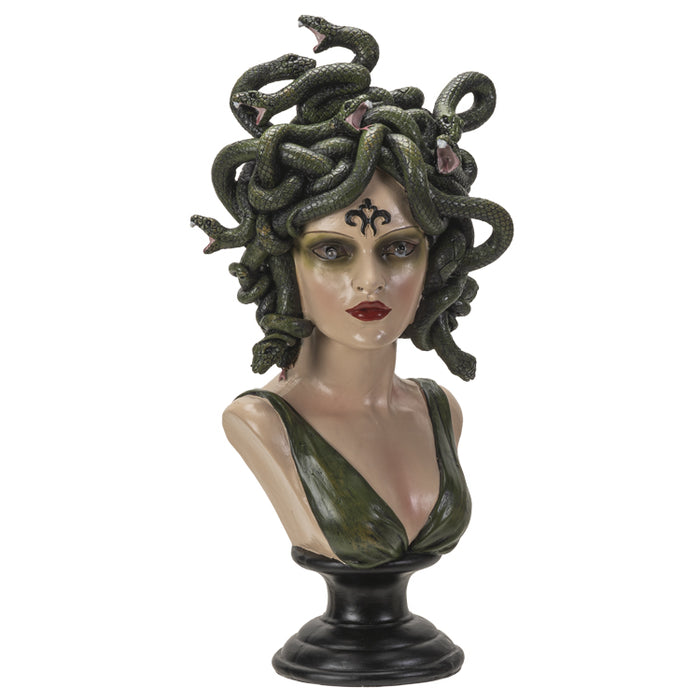 Medusa Bust with LED Eyes