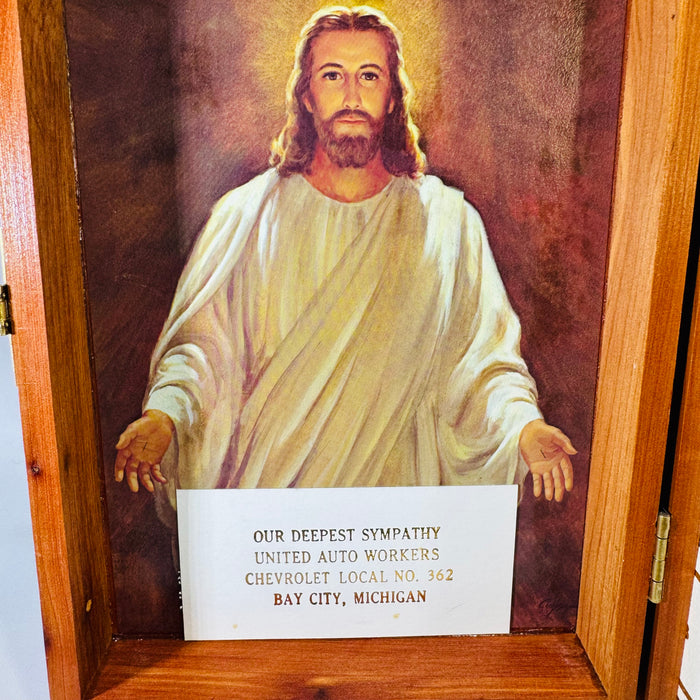 Memorial Edition Holy Bible Illustrated Catholic Edition in Wooden Box
