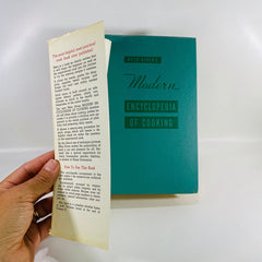 Meta Given's Modern Encyclopedia of Cooking Volume One A New Revised Edition 1969 Vintage Book