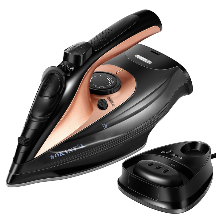 MH07184 ကြိုးမဲ့ ရေငွေ့ဖြန်းမီးပူ Wireless Steam Iron