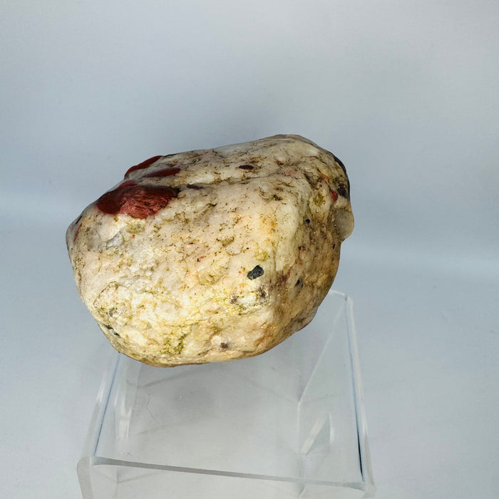 Michigan Puddingstone Specimen | Great Lakes Jasper Conglomerate Display Stone