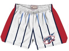 Mitchell & Ness Women's Houston Rockets Jump Shot Shorts White