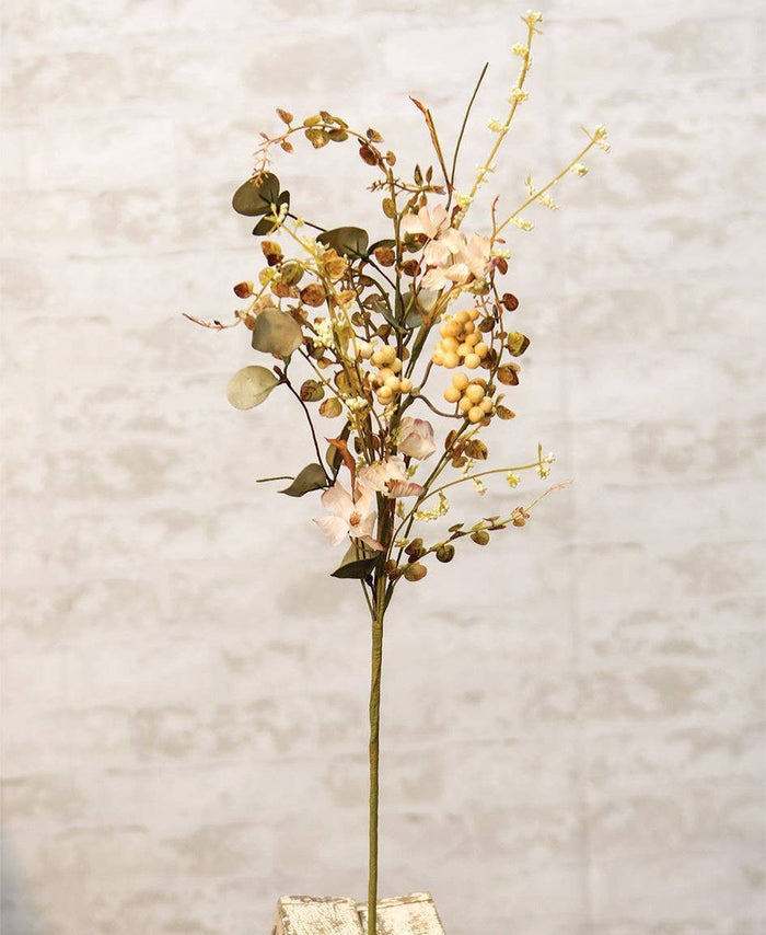 Mixed Cream Fall Floral Spray