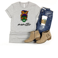 Momster Tshirt, Mom Halloween Shirt T-Shirt