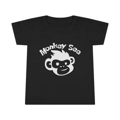 Monkey See Toddler T-shirt Kids clothes