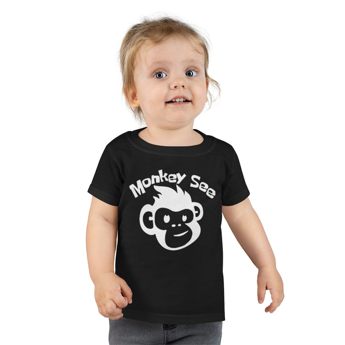 Monkey See Toddler T-shirt Kids clothes