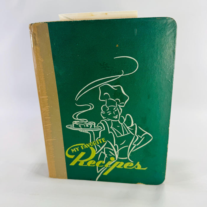 My Favorite Recipes Homemaker’s File – Geo. Seelman & Sons, 1949 – Mid-Century Recipe Binder