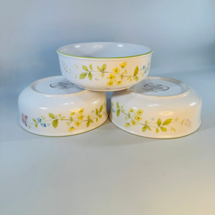 Noritake Clear Day Bowls Bundle of 3 Vintage Progression 9080