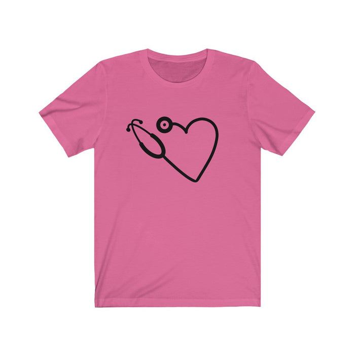 Nurse Tshirt, Dr T-shirt, Heart Stethescope T-Shirt