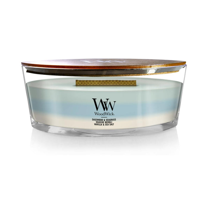 Oceanic Trilogy Ellipse WoodWick Candle