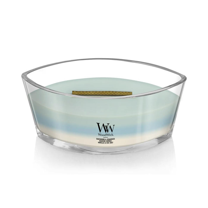 Oceanic Trilogy Ellipse WoodWick Candle