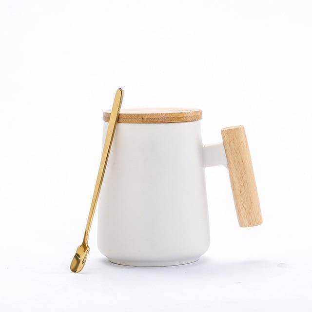One-Handed Ceramic Tea Cups - Featuring Chinese Acrobatics Design