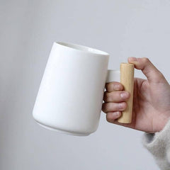One-Handed Ceramic Tea Cups - Featuring Chinese Acrobatics Design