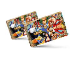One Piece Crew Members Credit Card Skin