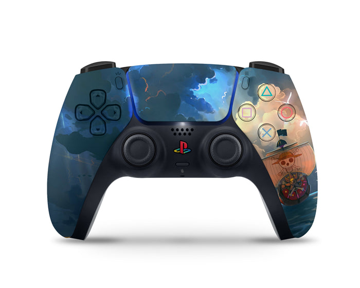 Anime Town Creations PS5 Slim One Piece Thousand Sunny PS5 Slim Skins - Anime One Piece PS5 Slim Skin