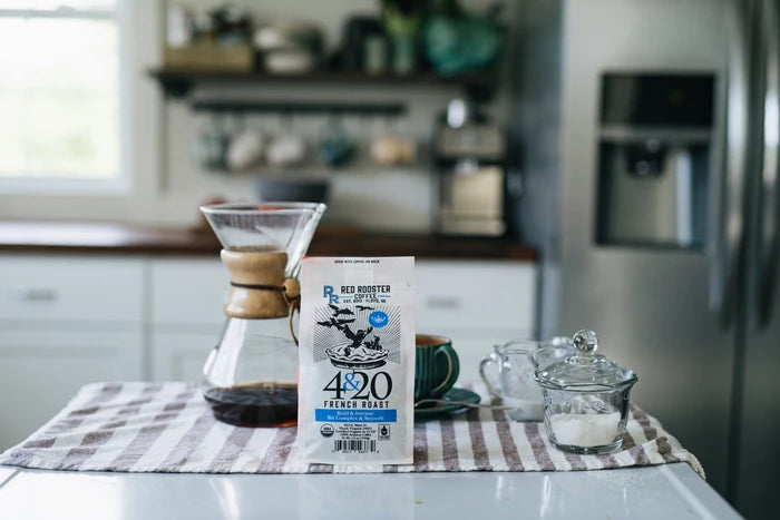 Organic 4&20 French Roast 12 oz. Bag, Whole Bean Coffee