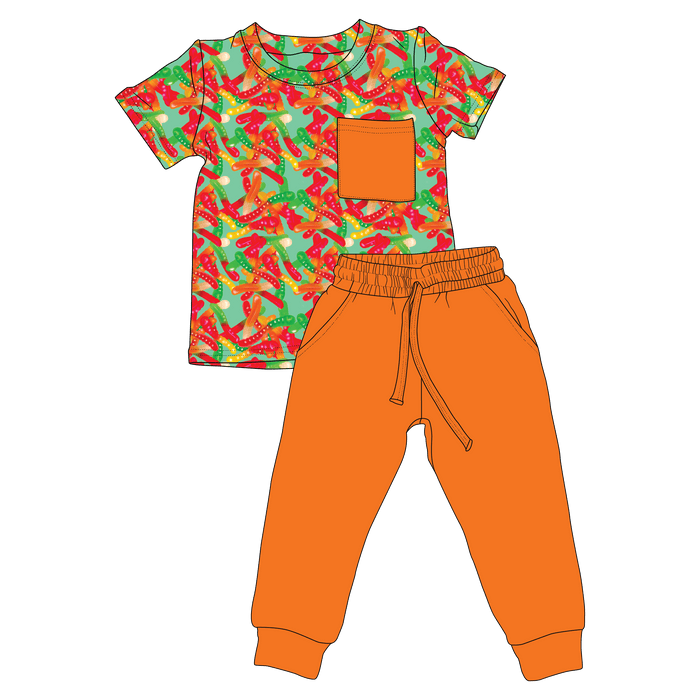 Owen Bamboo Pocket Tee & Jogger Set (Pre-Order)