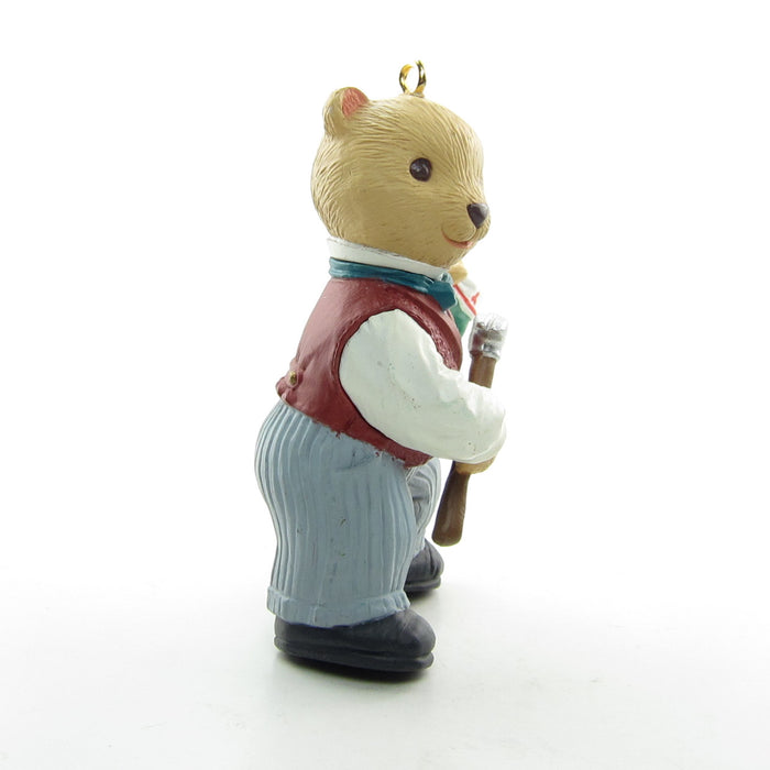 Vintage 1993 Hallmark Papa Bearinger Keepsake Ornament