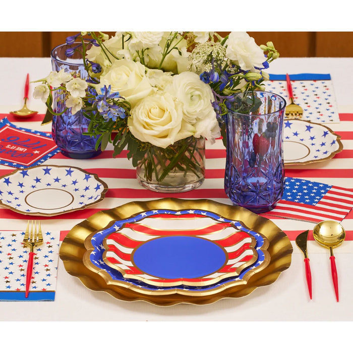 Party in the USA Salad Plate Set