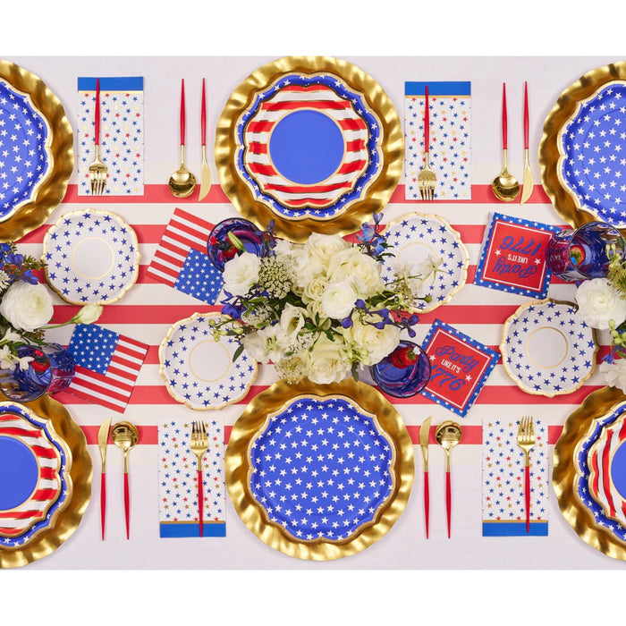 Party in the USA Salad Plate Set