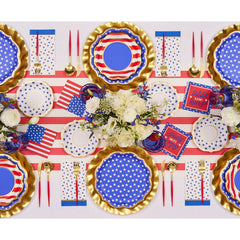 Party in the USA Salad Plate Set