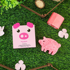 Peggy Pig | Farm Animals Bath Sponge - 7+ Washes