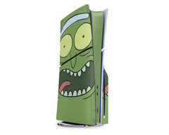 Anime Town Creations PS5 Slim Pickle Rick PS5 Slim Skins - Anime Rick and Morty PS5 Slim Skin