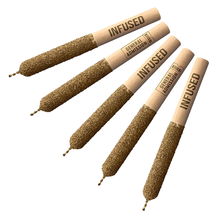 General Admission 2.5 g Pineapple Apple Hi-Fi Infused PR 5 x 0.5 g Pre-Rolls