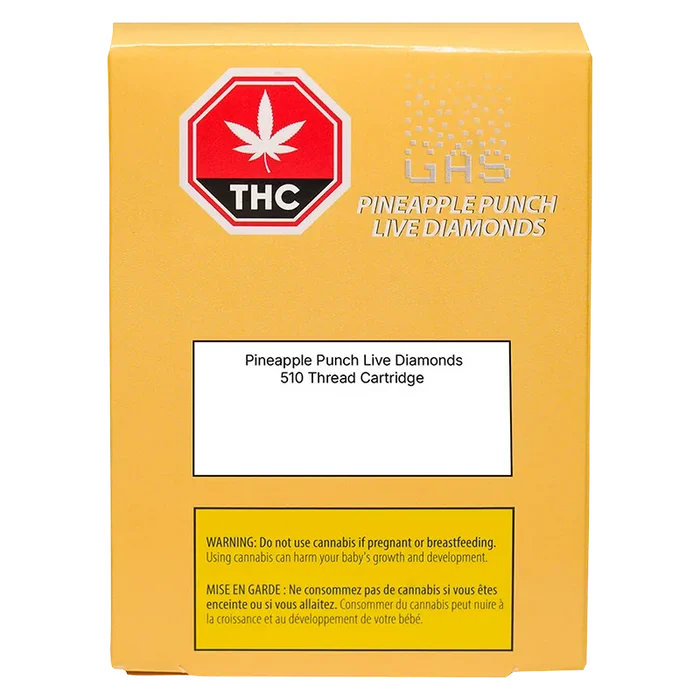 (GAS) 1 g Pineapple Punch Live Diamonds Disposable Vape Vapes