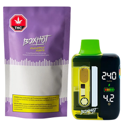BOXHOT 1 g Pineapple Purps Liquid Diamond Charged Disposable Vape Vapes