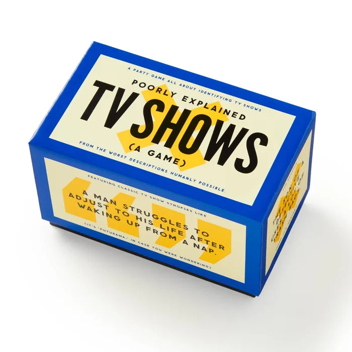 Poorly Explained TV Shows