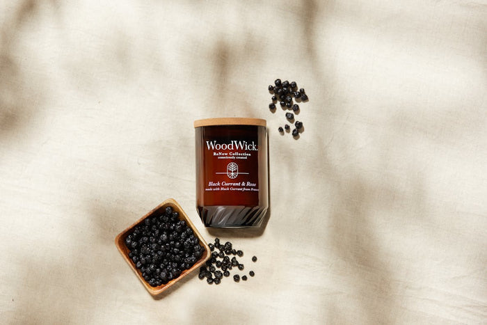 ReNew Collection Black Currant & Rose WoodWick Candle