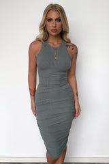 Rhianna Dress - Khaki