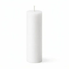 Richland Pillar Candle 3"x12" White