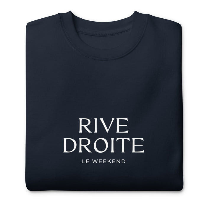 Rive Droite Francophile Sweatshirt Navy