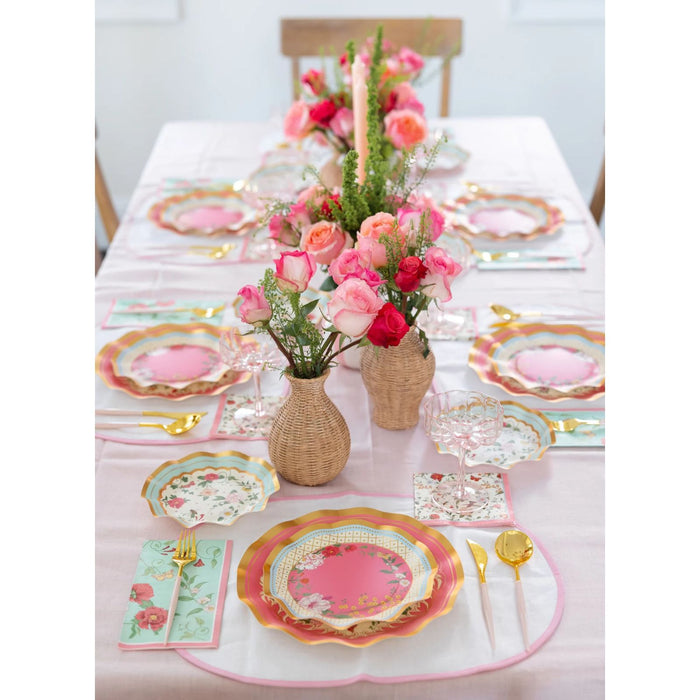 Rococo Salad Plate Set